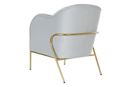 BUTACA POLIESTER METAL 62X75X85 AZUL CELESTE MB190878