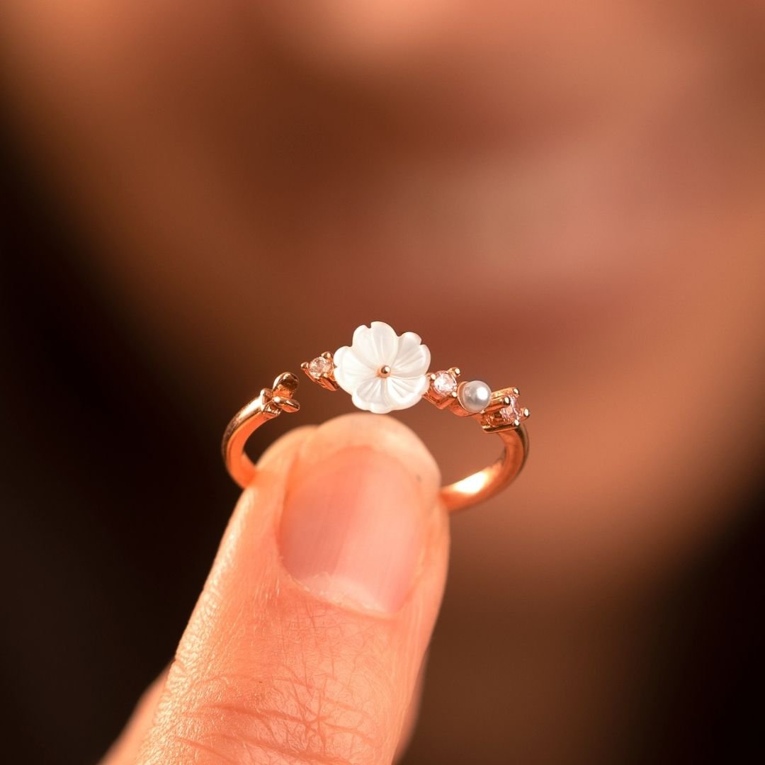 Bague fleur Côme