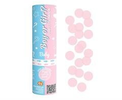 Genderreveal Konfettikanone Mini PINK
