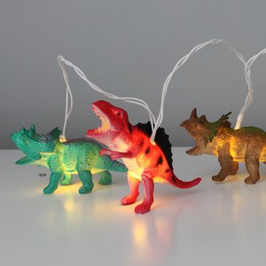 String Lights With Bright Dinosaurs*