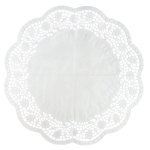 Set van 15 ronde papieren onderleggers voor taarten en cakes Zenker