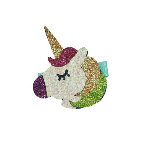 Regenbogen-Einhorn-Clip