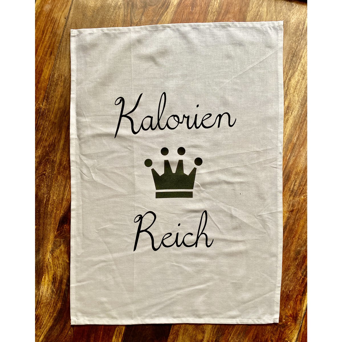 Hoog in calorieën - keukenhanddoek