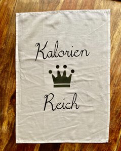 Hoog in calorieën - keukenhanddoek