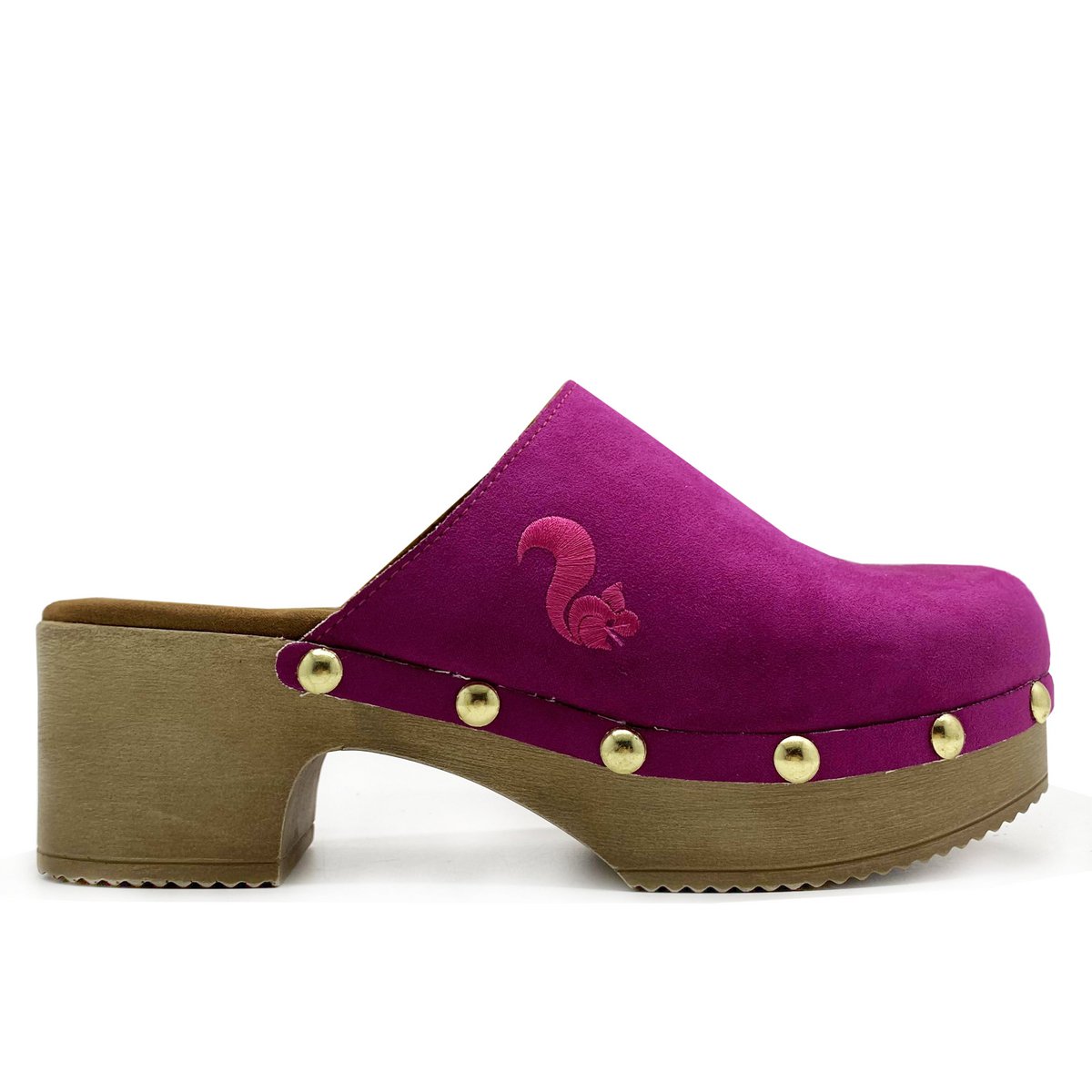 thies 1856 ® Rec Comfy Clog vegan orchid pink