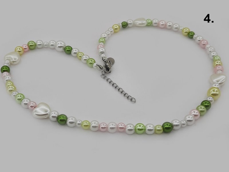 %238 Trendy pearl necklace set