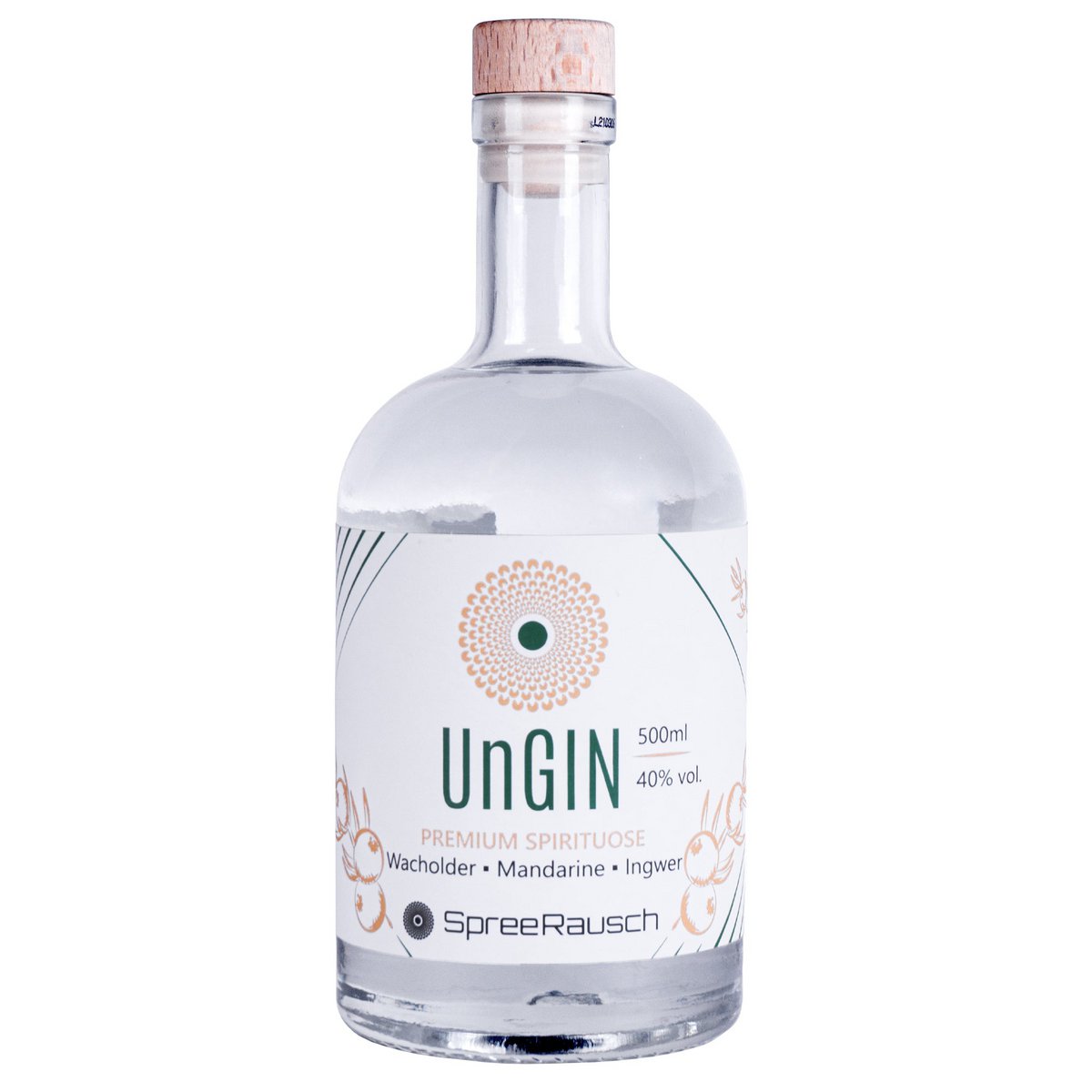 UnGIN di SpreeRausch - Lo spirito nobile della Spreewald, MACH KEINEN UnGIN, anche come regalo di gin