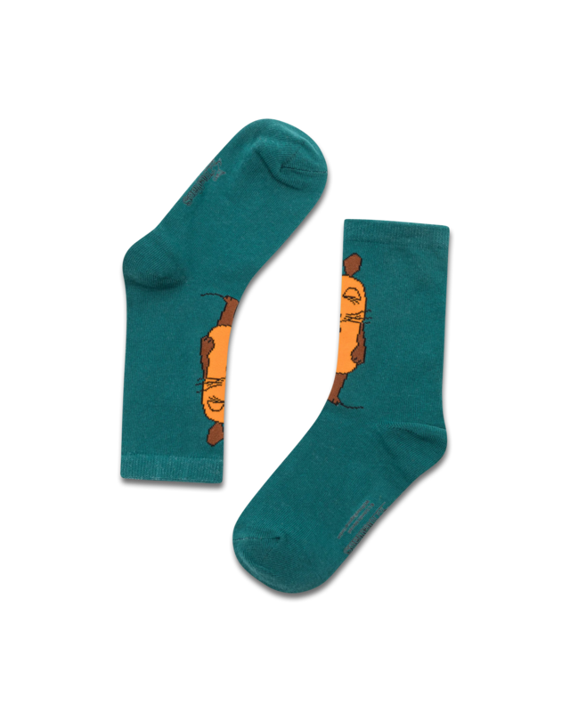 koaa – The Mouse “Wink” – Socks turquoise