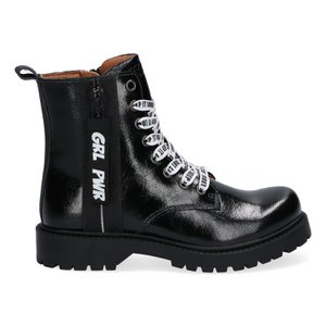 Braqeez Belle Boot - 421771 - Black patent