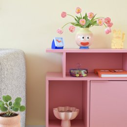 Bureauklokje Kobalt & Baby Blauw