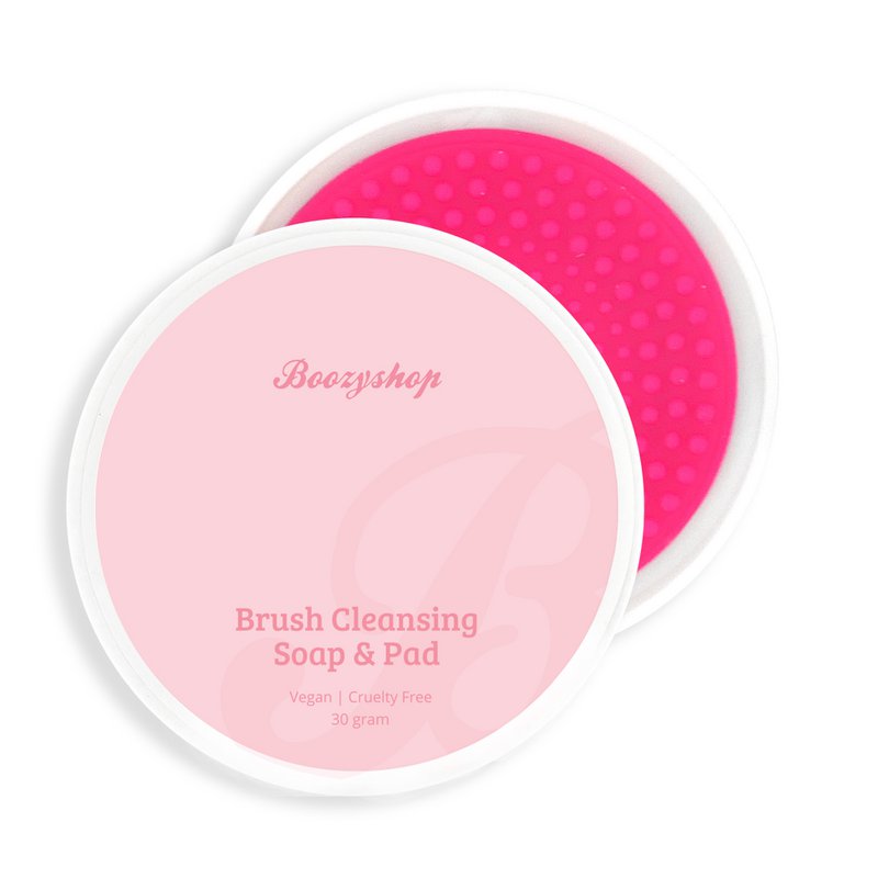 Boozyshop Brush Cleansing Soap & Pad