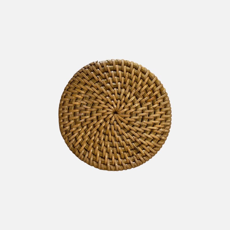 Lombok Rattan Coaster