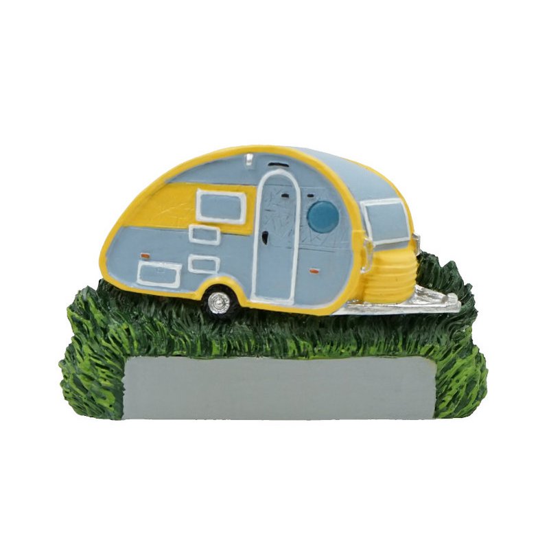 Poly Retro Wohnwagen "Knutschkugel"