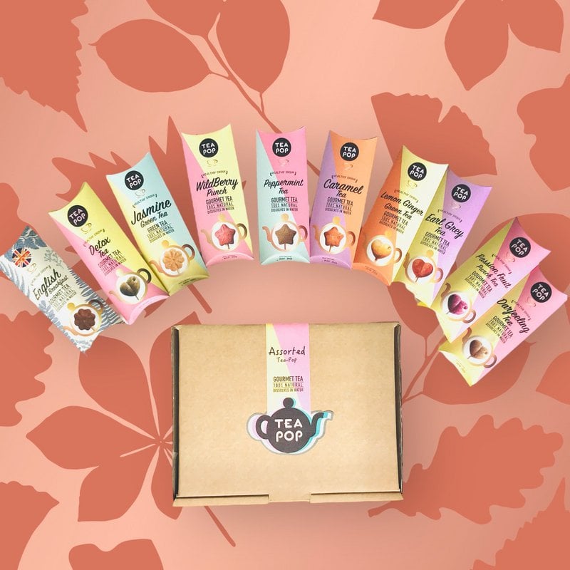 Tea-Pop Discovery Sample Box: 10 Blend Sampler
