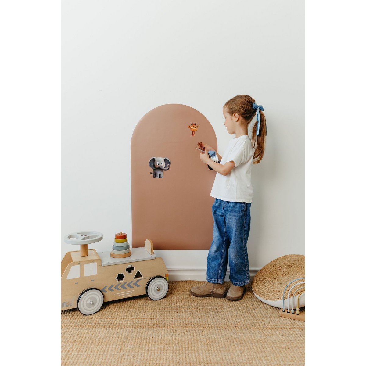 Magnetic board for children - Arche - Caramel