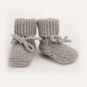 Softie Merino Booties Greige