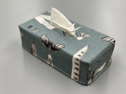 Cubierta de caja de pañuelos | Semillas Aguamarina