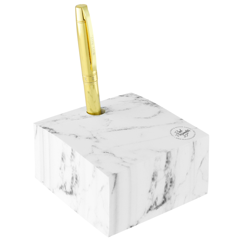 Zettelblock "Marmo"