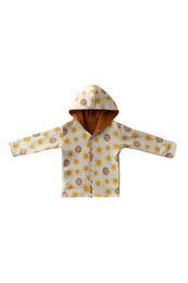 Doppelseitiger Wende-Hoodie – Sonnenschein