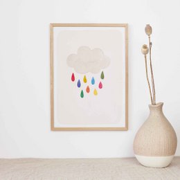 Stampa d'arte "Bunte Wolke" | dimensioni diverse
