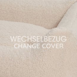 Wechselbezug Hundebett Box Bett Paddy creme