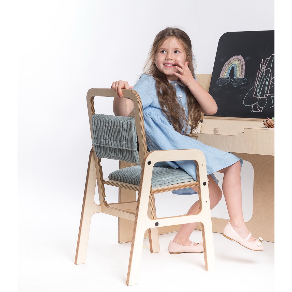 Sedia regolabile per bambini Luula