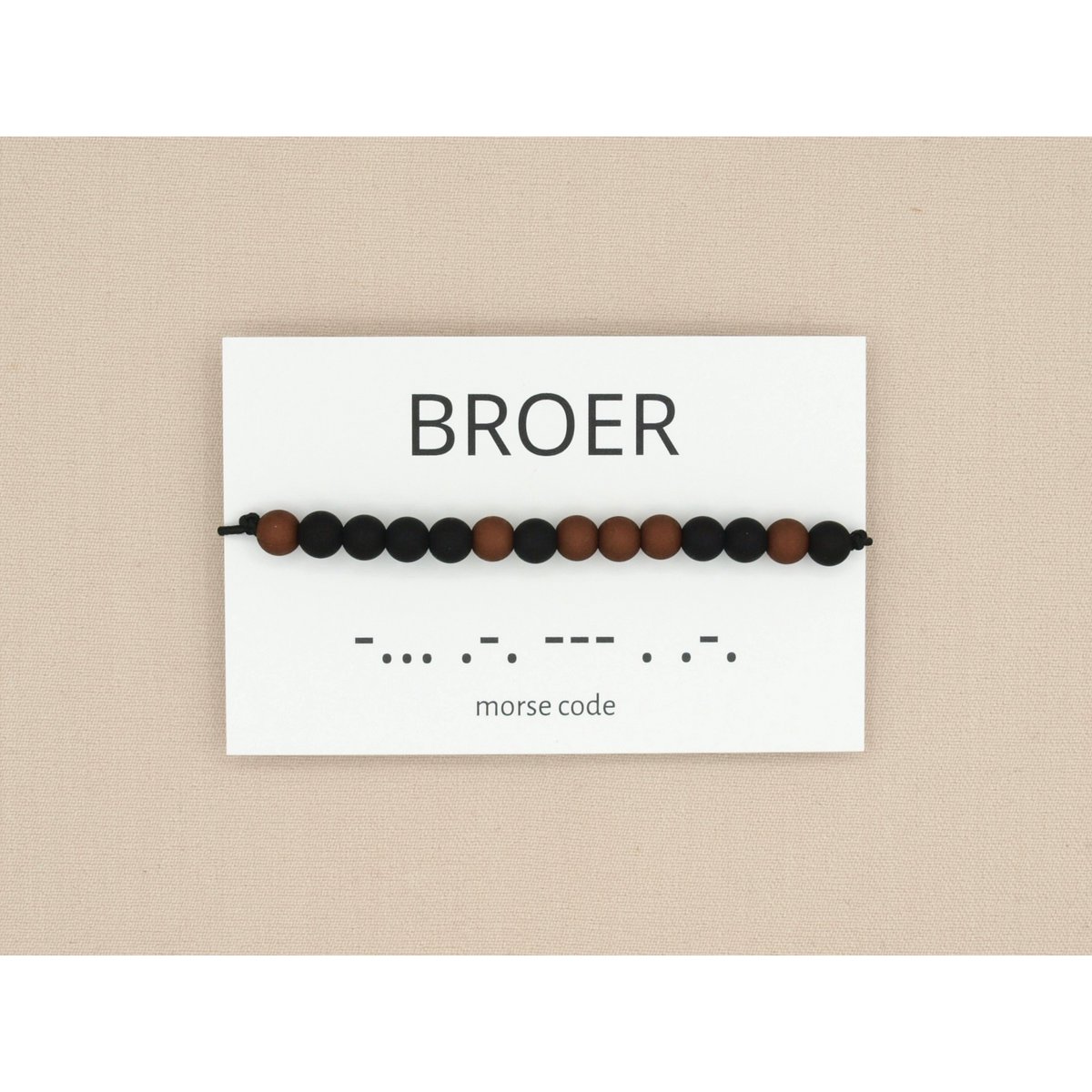 zwart/bruin