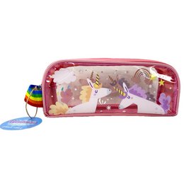 Einhorn Magic Federmäppchen mit transparentem Fenster