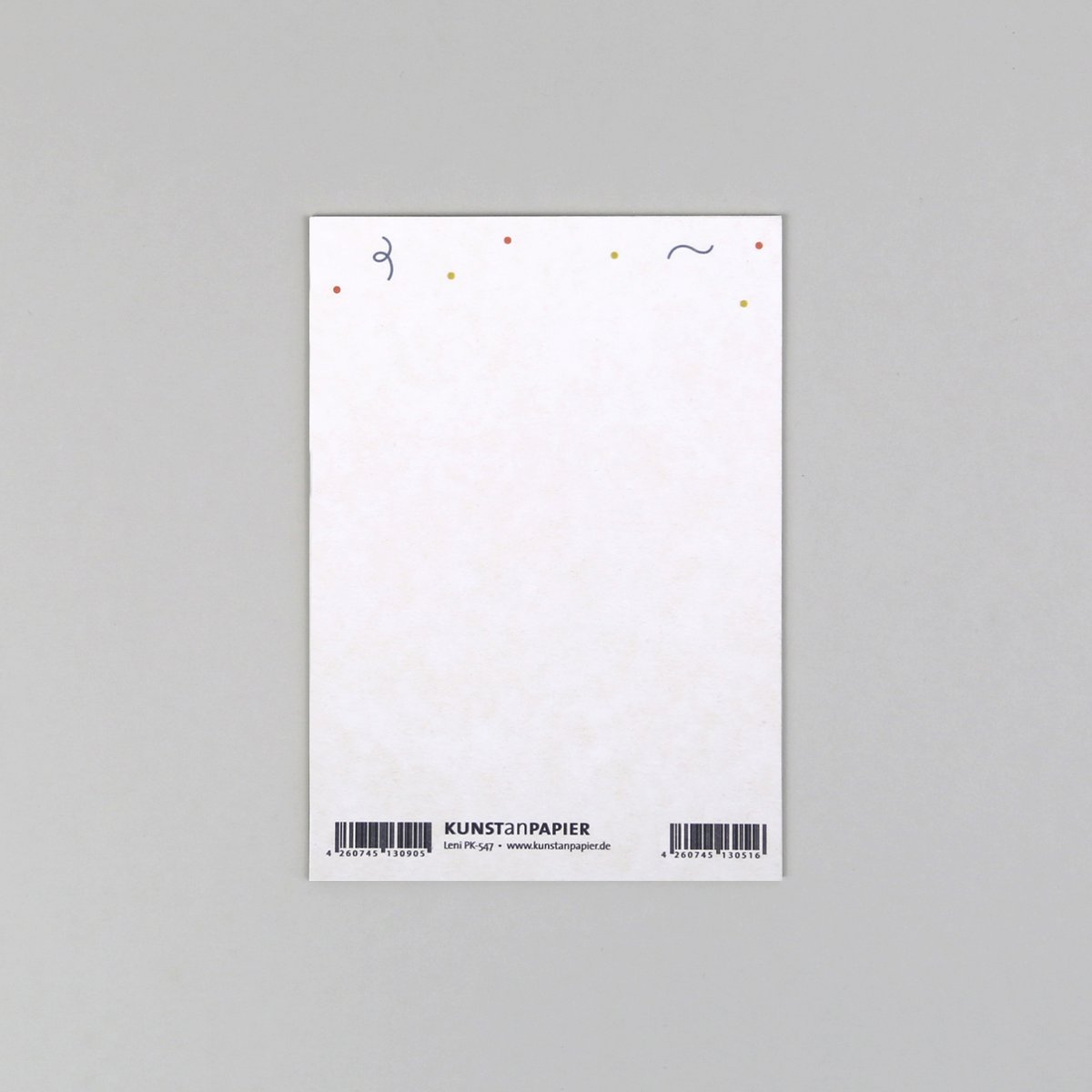Postkarte Holzschliff Leni Feier