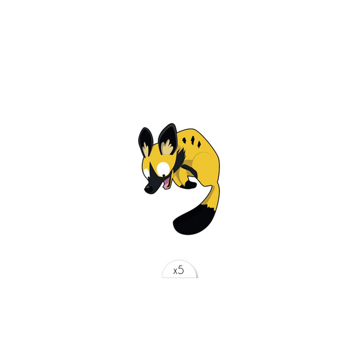 Temporary tattoo: Fennec