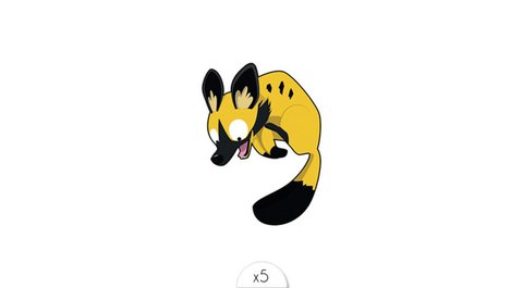 Temporary tattoo: Fennec