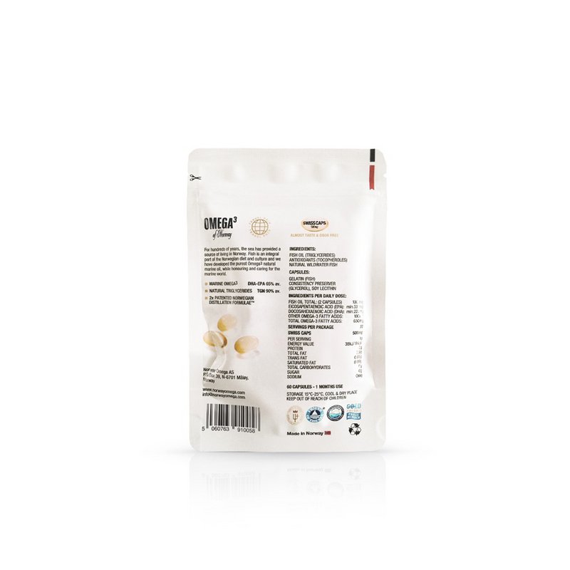 Norway Omega3 Pouch (60caps)