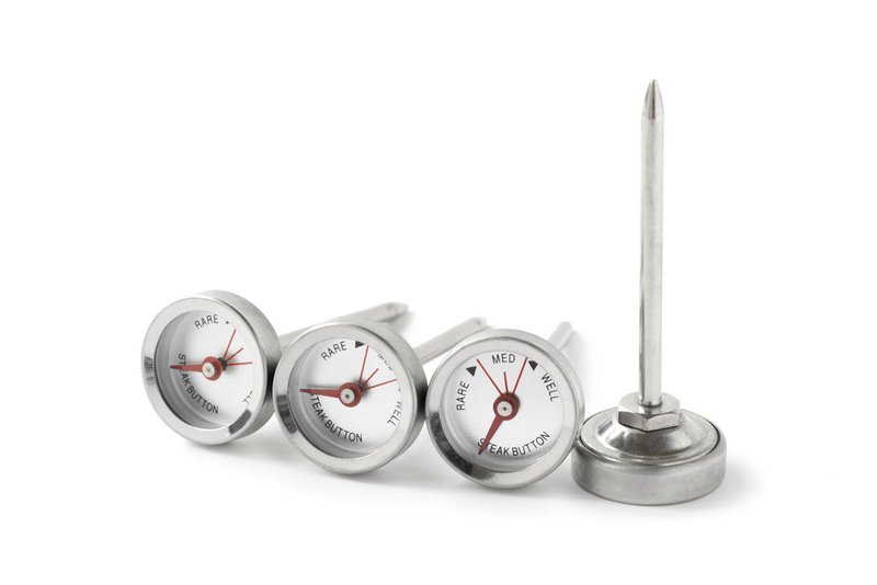 Bengt Ek Design Mechanical Meat Thermometer - 4 pieces - Steel