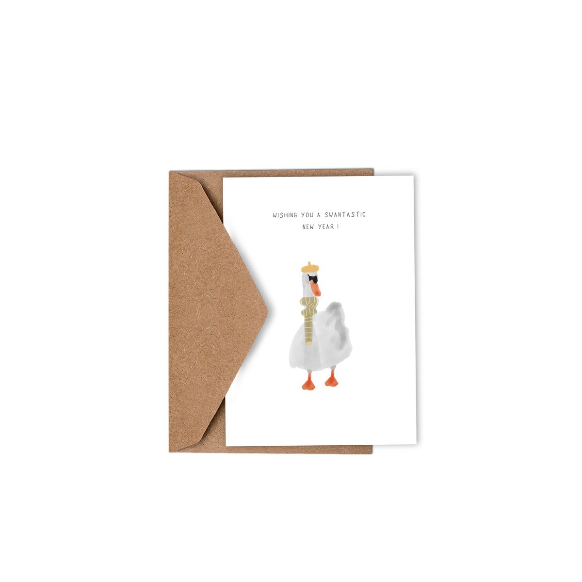 JE VOUS SOUHAITE UNE NOUVELLE ANNEE SWANTASTIQUE. Studio KATHAN