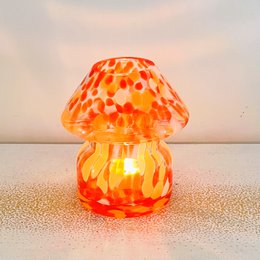 Tischlampe Kerze || Orange