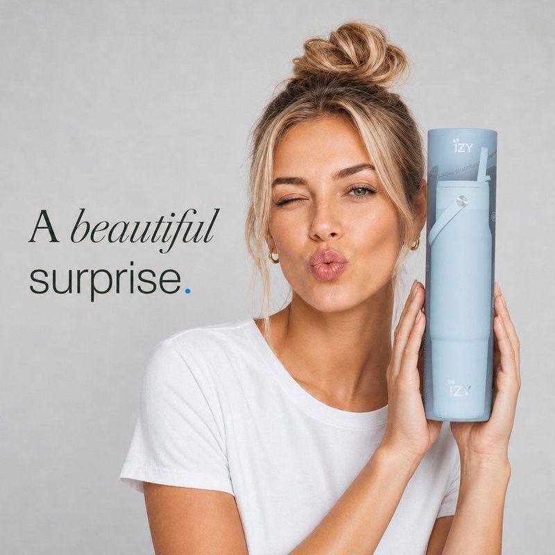 Travel Bottle 900ML - Azure
