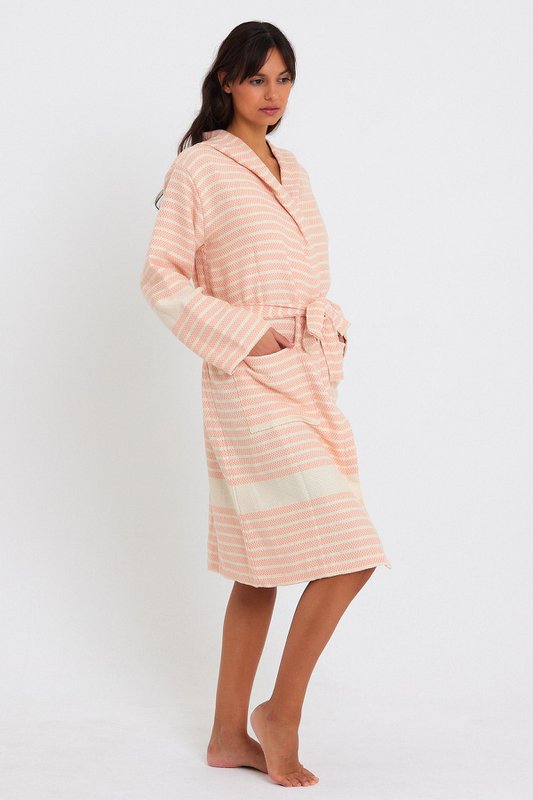 Marmara Bathrobe - Pink