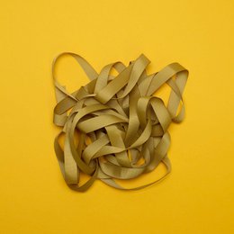 Gift ribbon golden yellow, mustard yellow ribbon easy to tie, 16mm x 5m golden grosgrain ribbon for wrapping Christmas presents