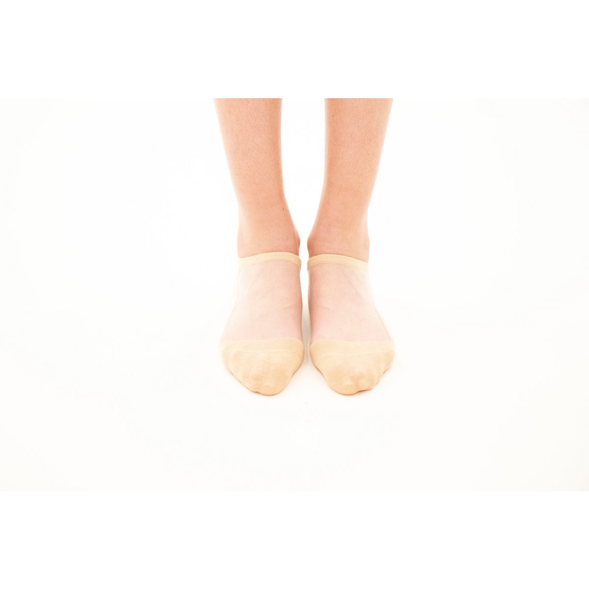 Be a Queen – Nude – Damensocken aus extrem widerstandsfähigem Voile