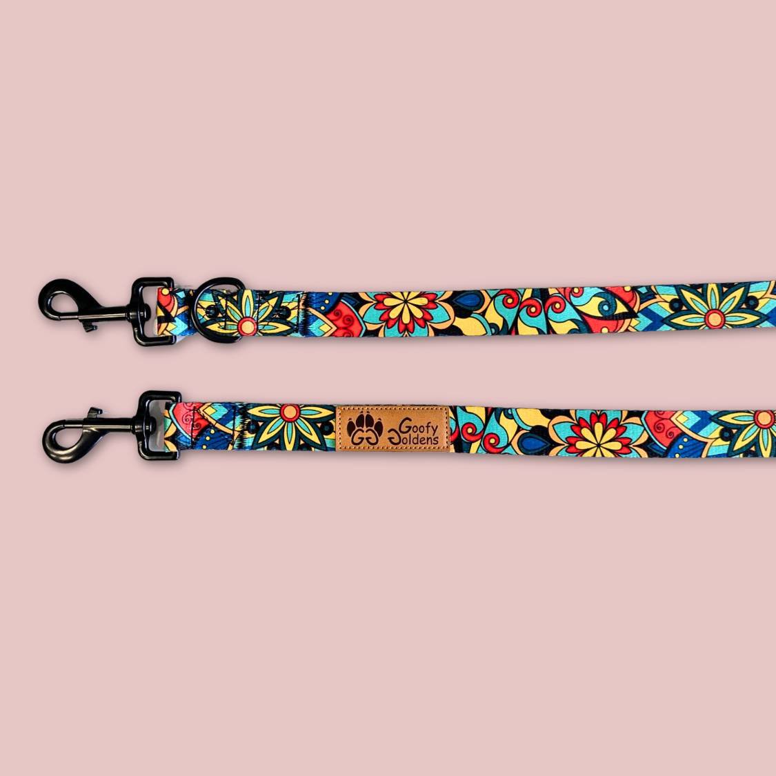 Multi-position Mandala leash