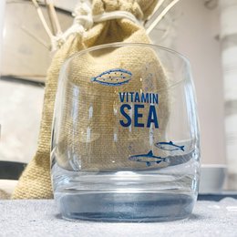 Whiskeyglas fra Kristall „Vitamin Sea“ – maritimt design, fremstillet i EU