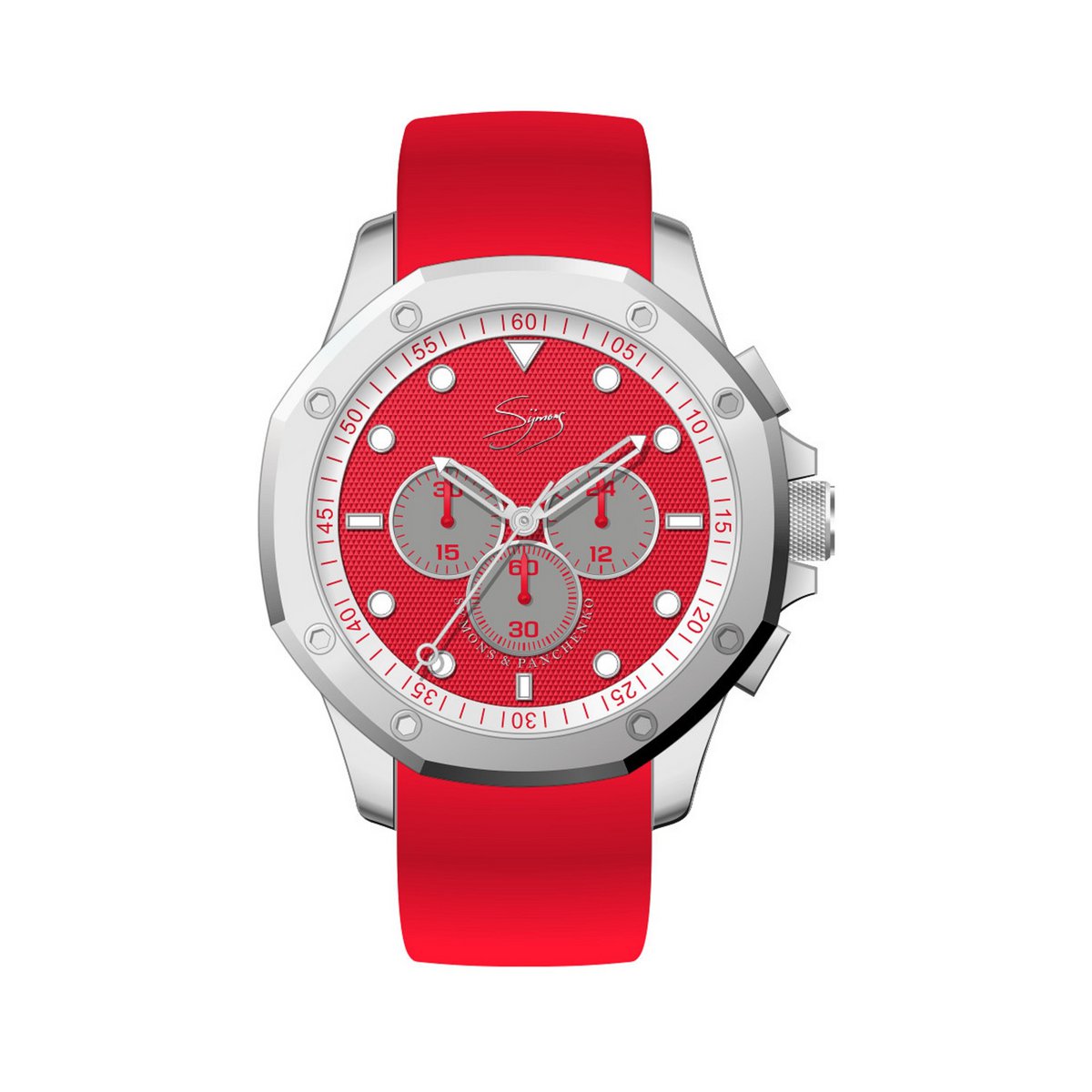 Finestra Miura stainless steel chronograph 10 ATM