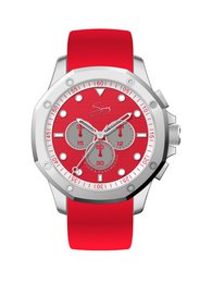 Chronographe Finestra Miura en acier inoxydable 10 ATM