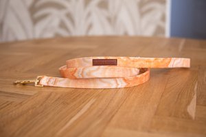 Velvy marble dog leash