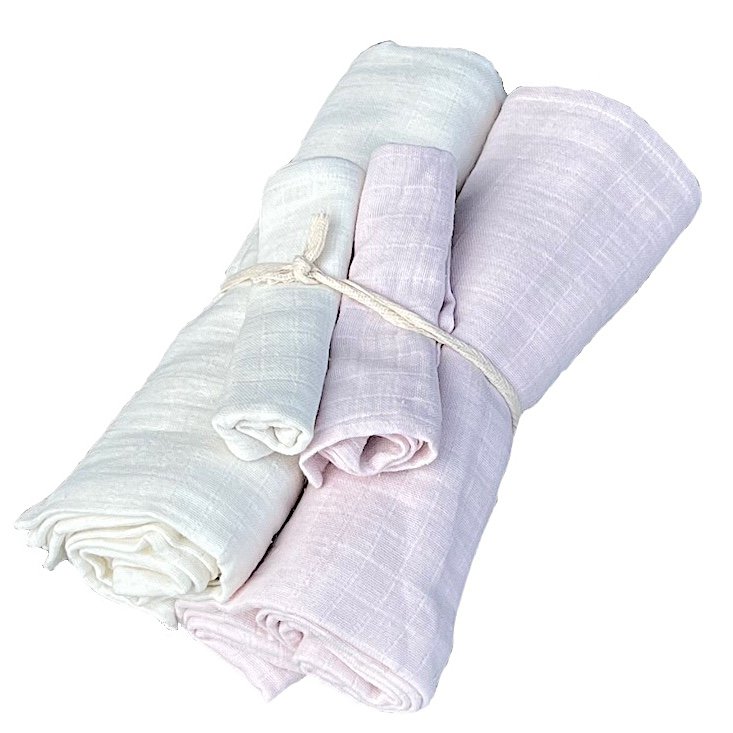 XL set swaddles - GOTS certified