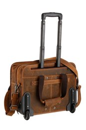 Vintage business trolley leather 1549-25