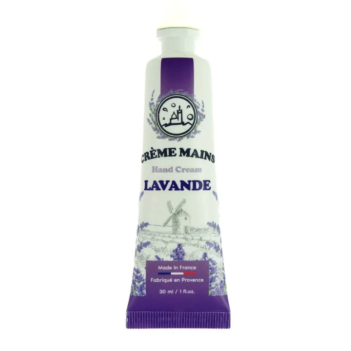 6x Hand Cream Lavender 30ml - Hand Cream with Lavender and Shea Butter - Savon de Marseille