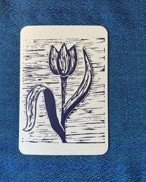 Cartolina del tulipano
