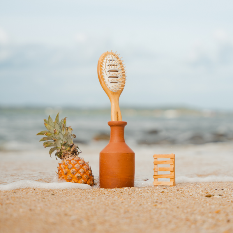 Bamboo Vent Brush | Plastic-Free | Vegan