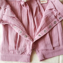 Kombinezon unisex / 100% organiczna podwójna gaza bawełniana